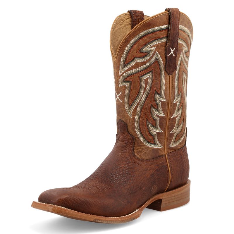 Men's Twisted X Rancher Boots - Nutmeg & Peanut Men's Twisted X Rancher Boots - Nutmeg & Peanut