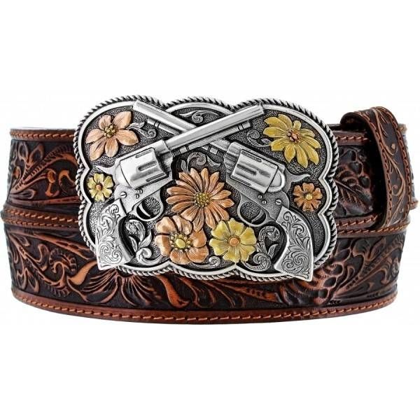 Adult - Bandit Queen Belt Brown