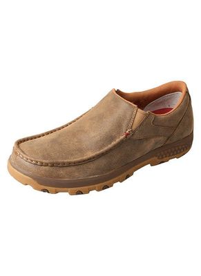 Men's Twisted X Slip-On Driving Moc with Cell Stretch