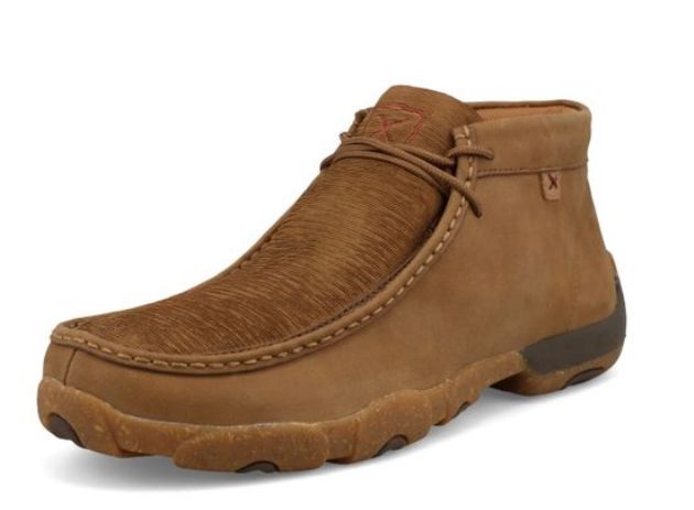 Men's Twisted X Chukka Driving Moc - Burnt Sand