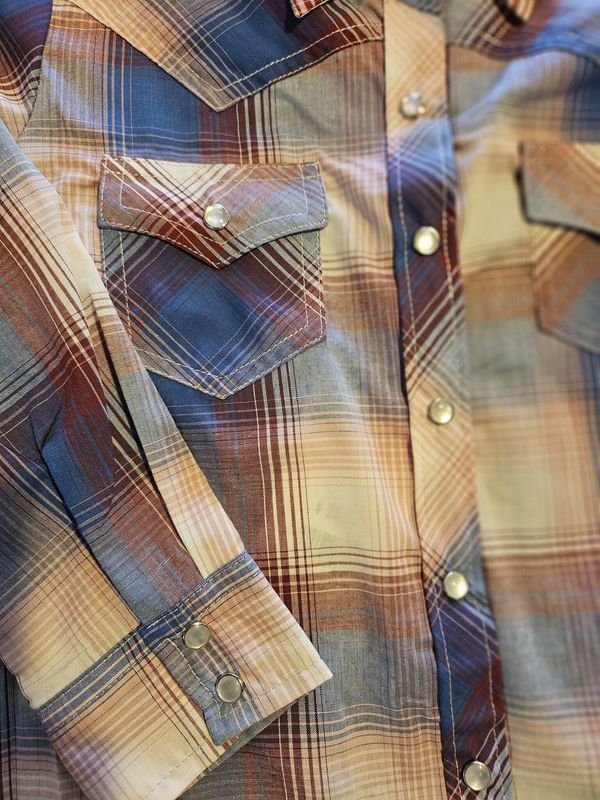 Girl's Ely LS Assorted Plaid Shirt