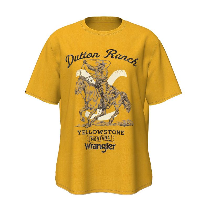 Women's - Wrangler Yellowstone T-Shirt Golden Rod