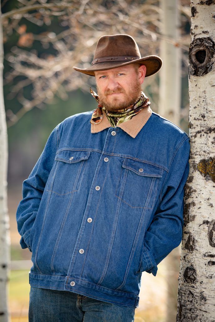 Men's Wyoming Traders Concealed Carry Denim Jacket