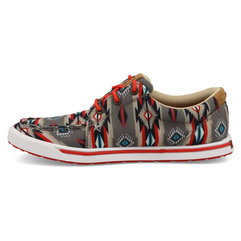 Women's Twisted X Kicks - Red Multi
