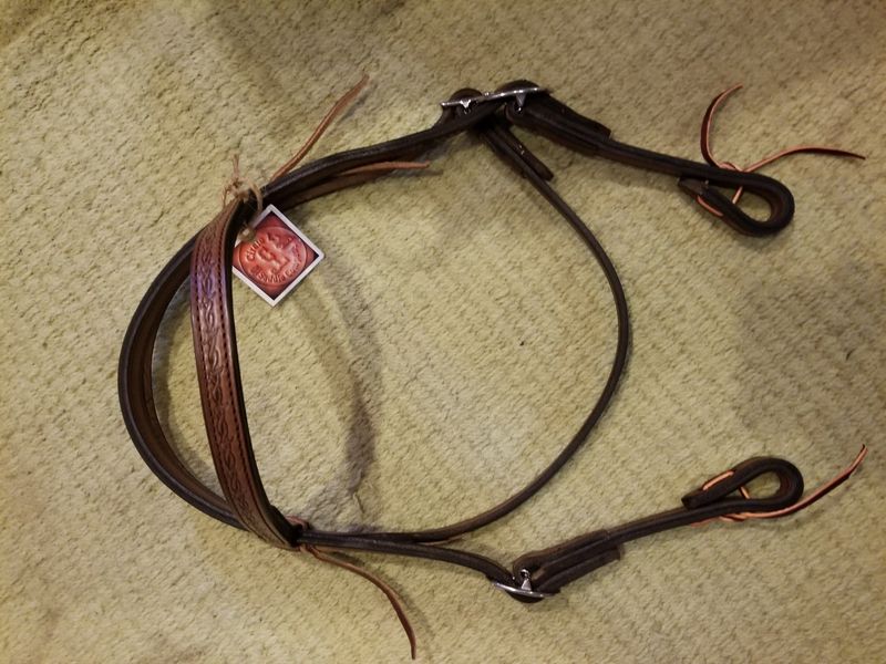 Circle L Headstall - Fancy Buckle