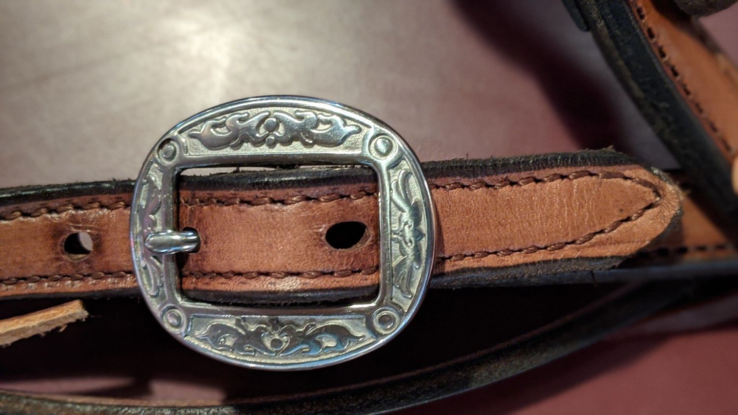 Circle L Headstall - Fancy Buckle