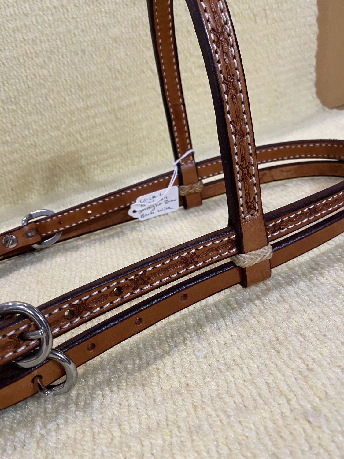 Circle L Headstall - Fancy Buckle