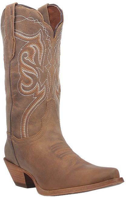 Women's Dan Post Karmel Leather Boot