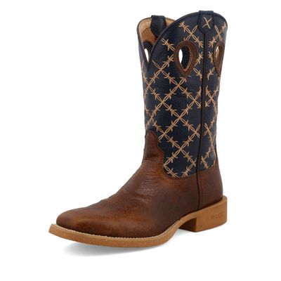 Men's Twisted X Tech X Rustic Brown & Navy Boot Men's Twisted X Tech X Rustic Brown & Navy Boot