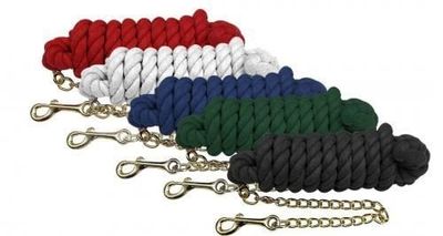 Cotton Lead w/Chain Various Colors