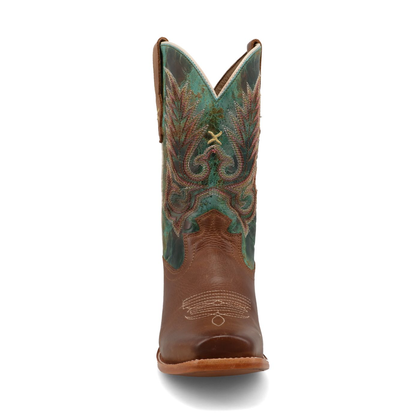 Women's Twisted X 11" Rancher Ginger & Distressed Turquoise Boots