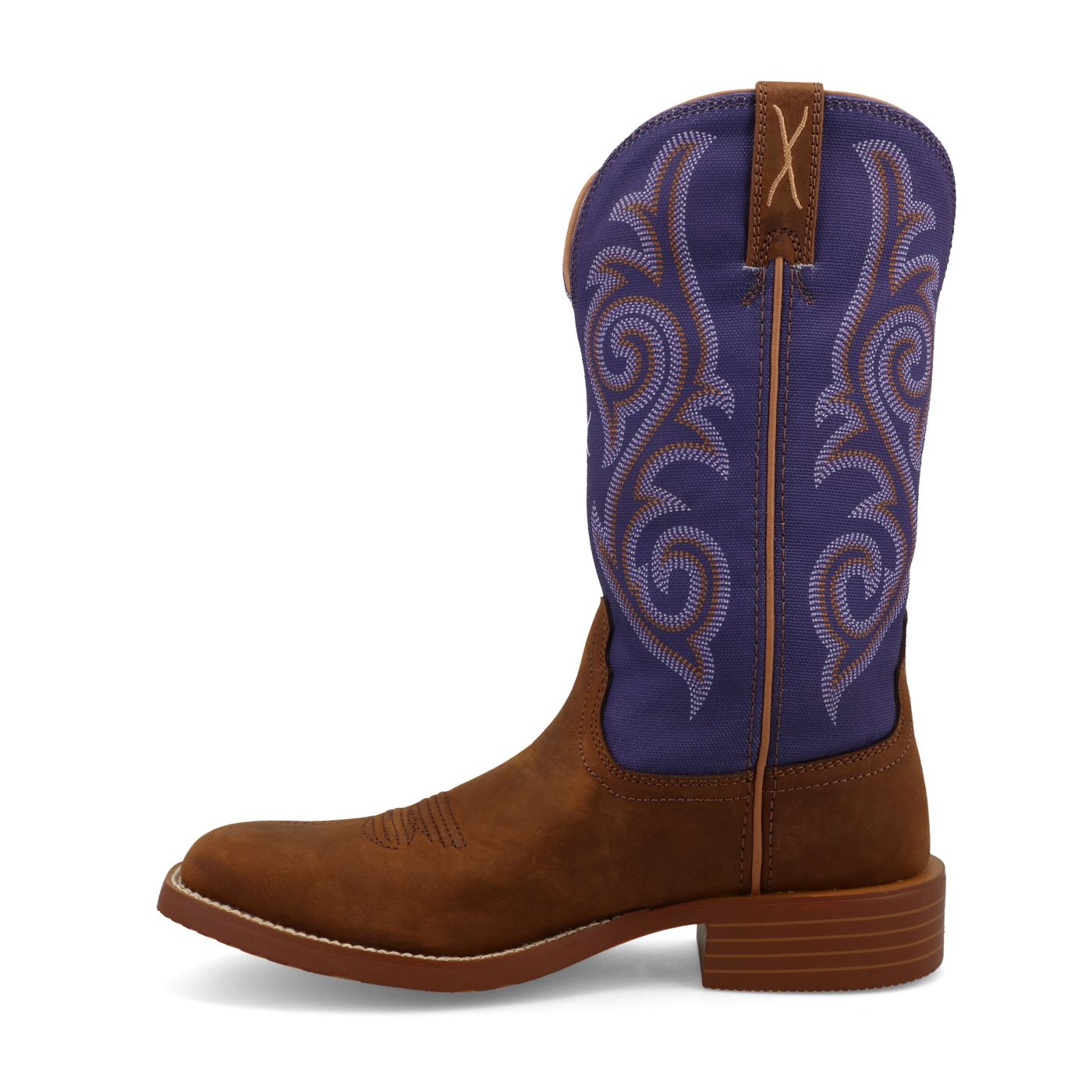 Women's Twisted X Tech X Boot - Distressed Saddle & Iris
