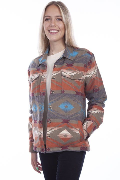 Women's Scully Saddle Blanket Shirt Jacket