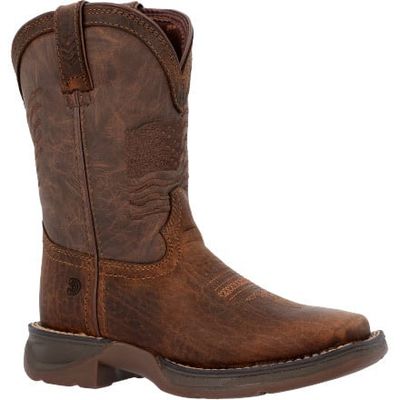 Youth Durango Brown Flag Boot