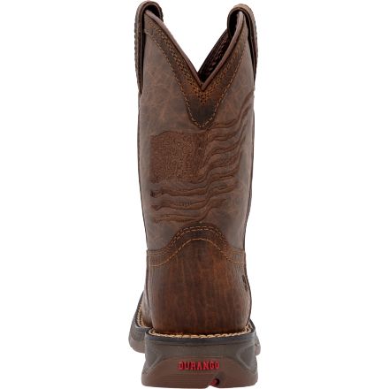 Youth Durango Brown Flag Boot