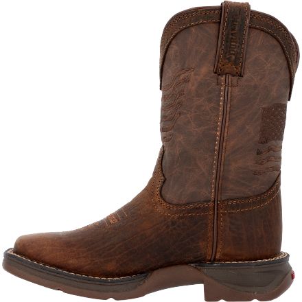 Youth Durango Brown Flag Boot