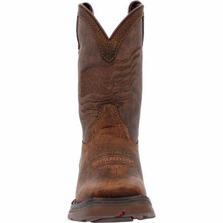 Youth Durango Brown Flag Boot