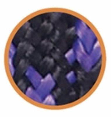 Niblet Slow Feed Hay Net - Trailer 2 Flake, Color: Black Purple