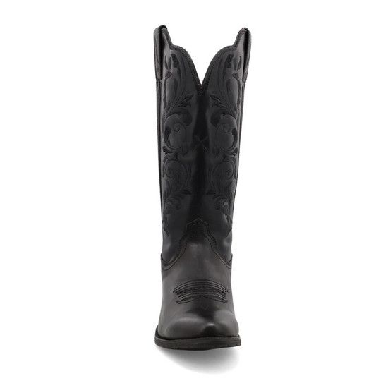 Women's Twisted X Black R-Toe Boot