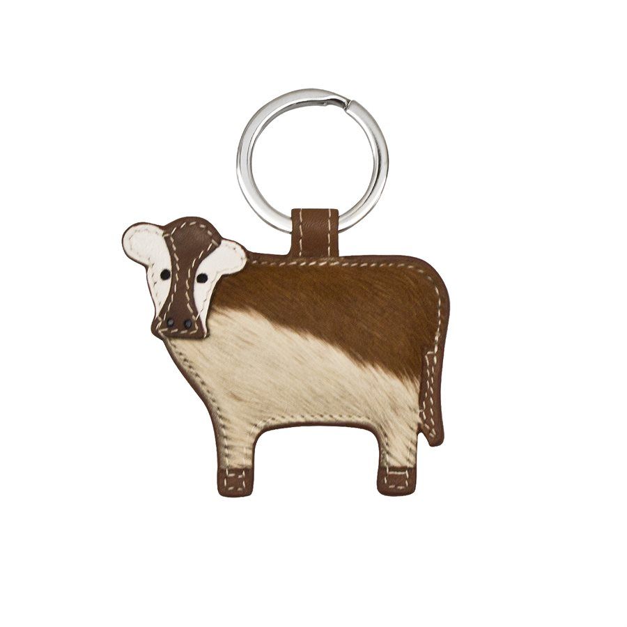 Key Chain - Cow Key Fob
