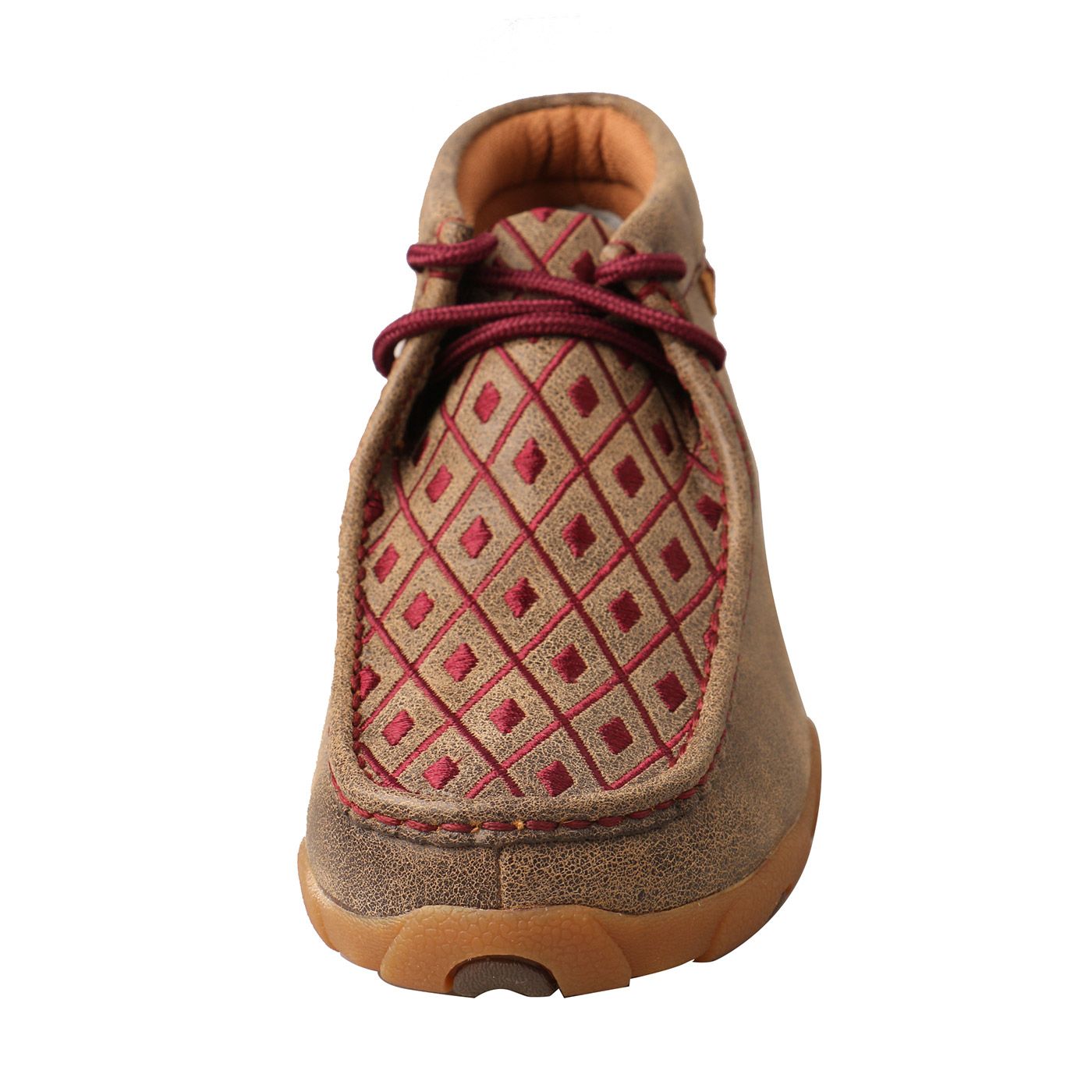Women's Twisted X Chukka Driving Moc - Bomber & Mahogany