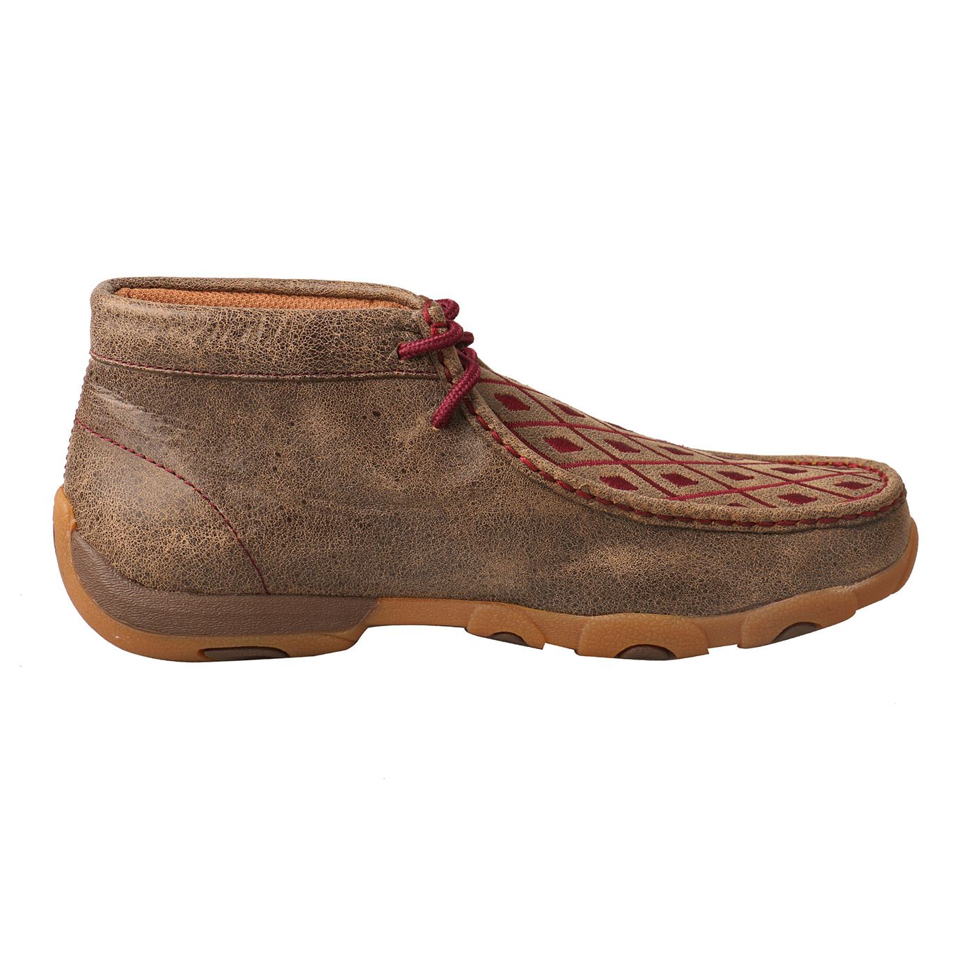 Women's Twisted X Chukka Driving Moc - Bomber & Mahogany
