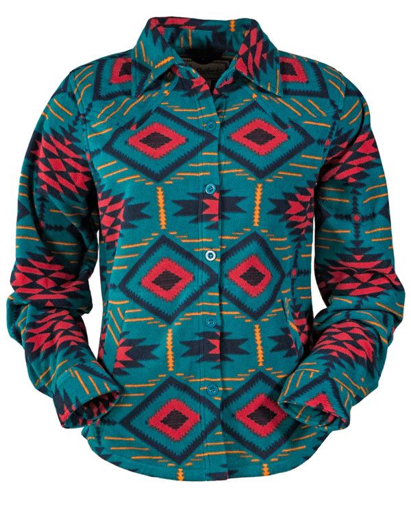 Women's Outback Eleanor Big Shirt - Teal