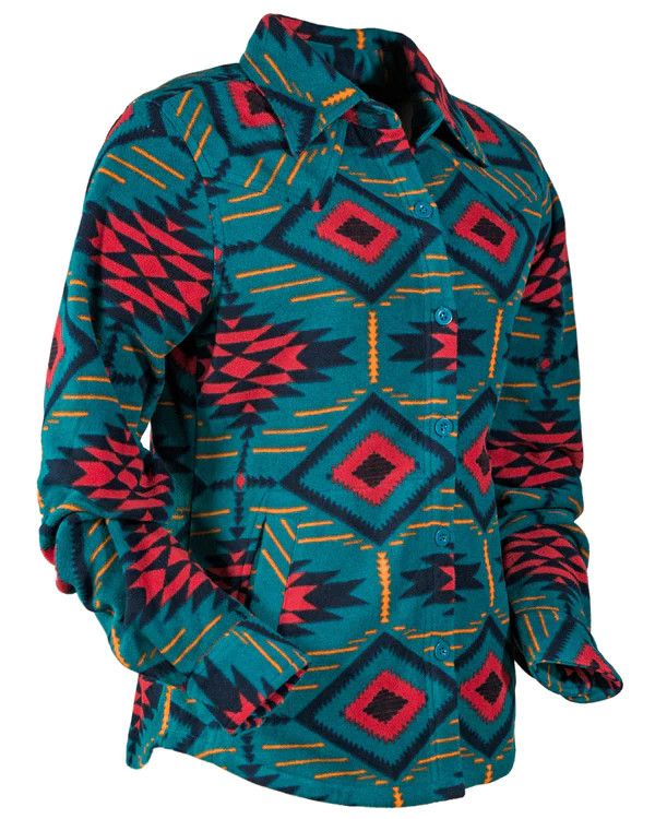 Women's Outback Eleanor Big Shirt - Teal