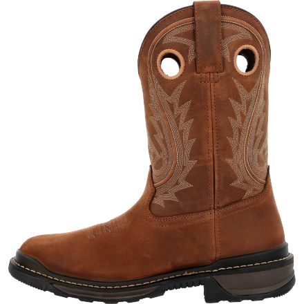 Men's Rocky Brown 11" Soft Toe Workboot