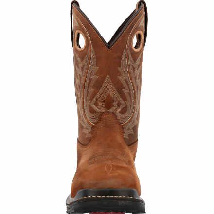 Men's Rocky Brown 11" Soft Toe Workboot