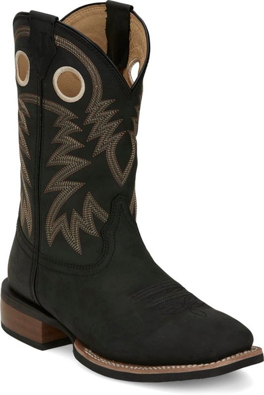 Men's Justin Show Stopper Black Boots