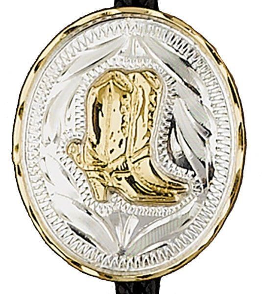 Bolo Tie - German Silver Boots
