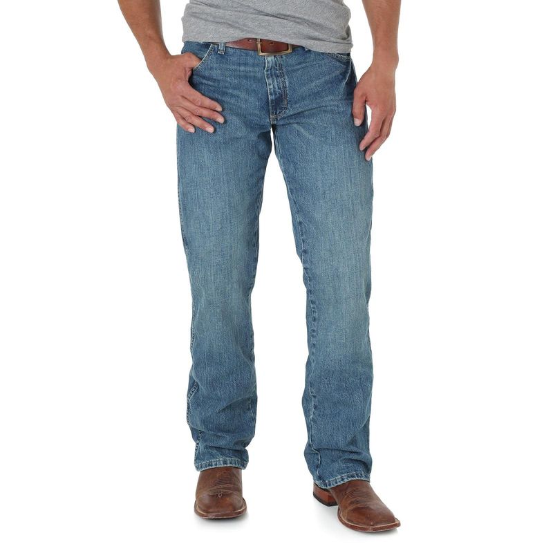 Men's Wrangler Retro Worn In Jeans