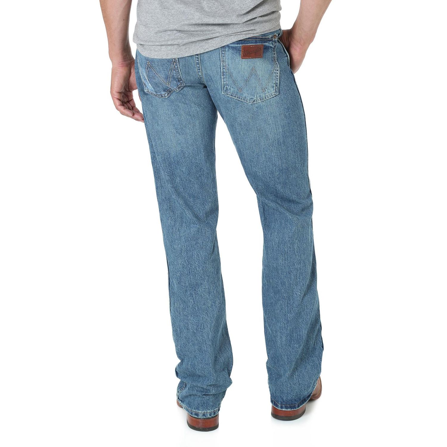 Men's Wrangler Retro Worn In Jeans
