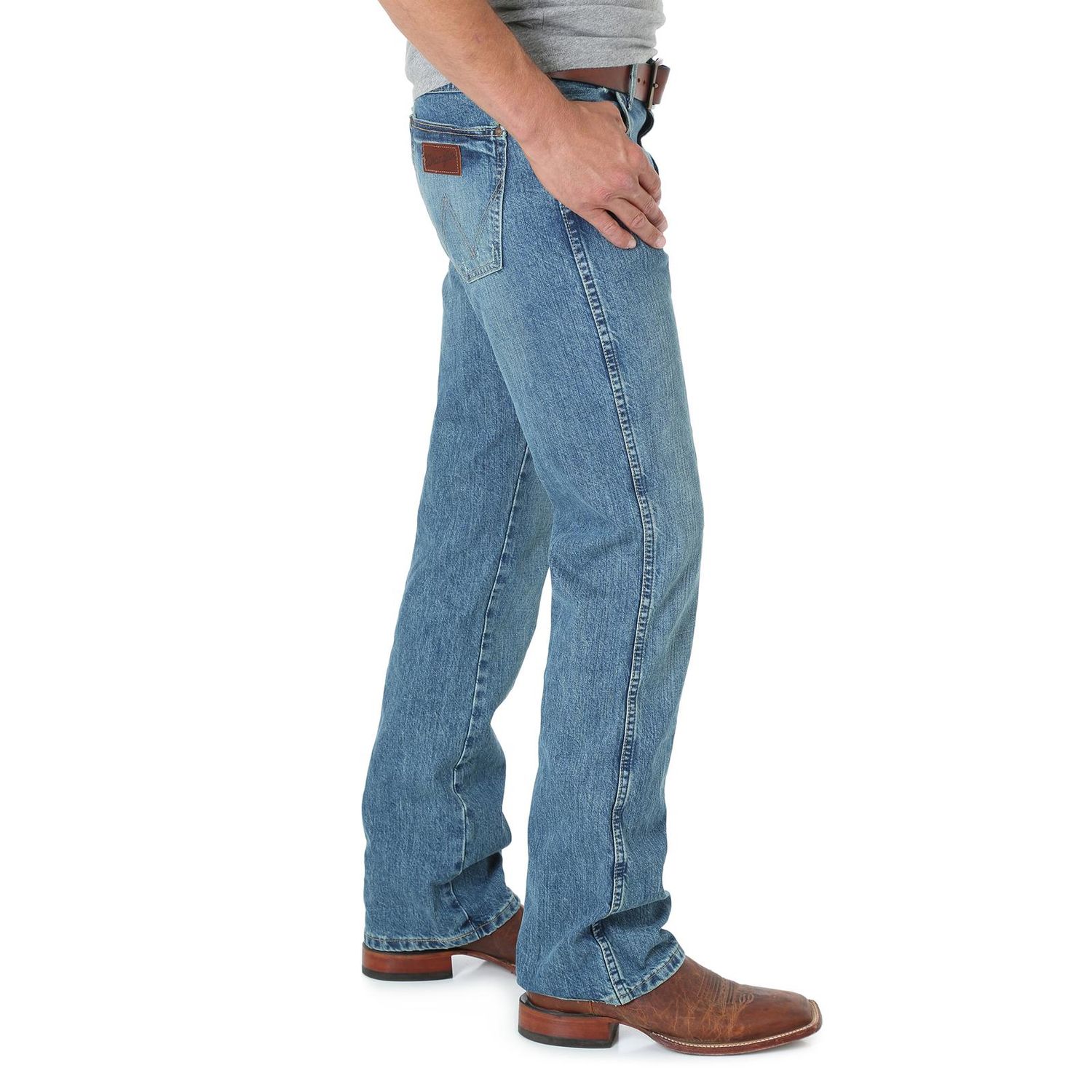 Men's Wrangler Retro Worn In Jeans