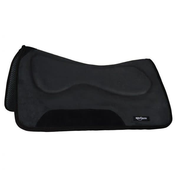 Reinsman Square Nesting Pad, Black Microsuede