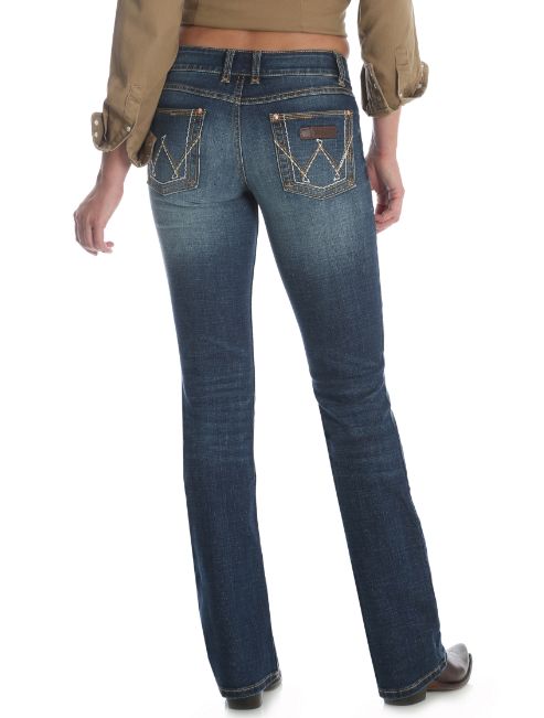 Women's Wrangler Retro Mae Jeans - Dark Blue