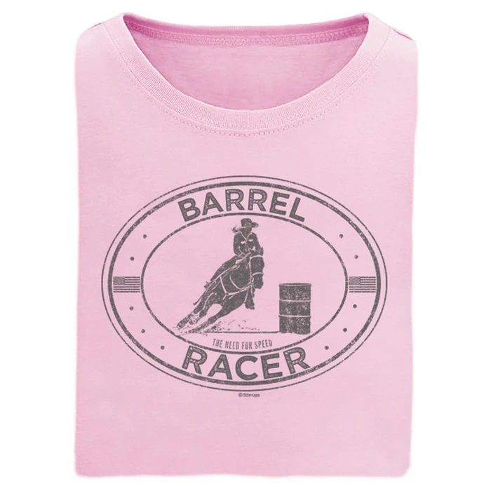 Children's Stirrups T-Shirt - Barrel Racer
