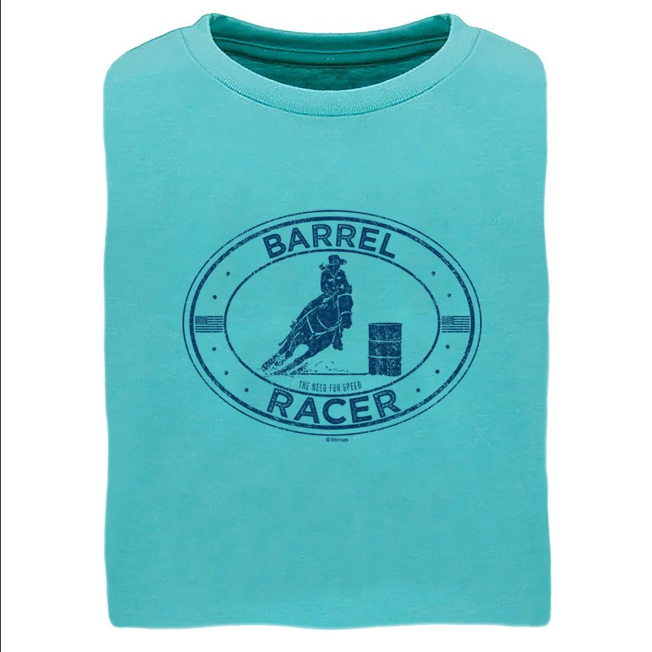 Children's Stirrups T-Shirt - Barrel Racer