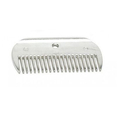 4" Long Aluminum Mane Comb Aluminum