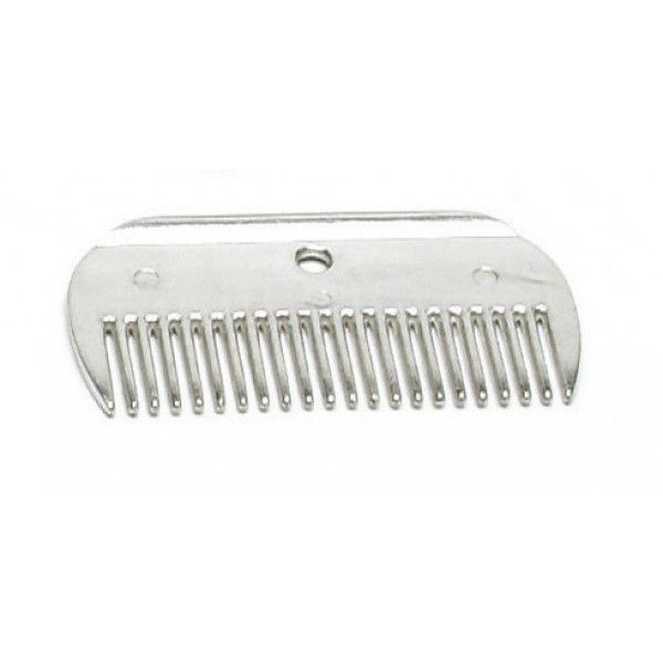 4" Long Aluminum Mane Comb Aluminum