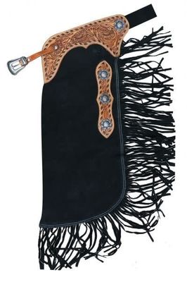 Showman Black Suede Chinks