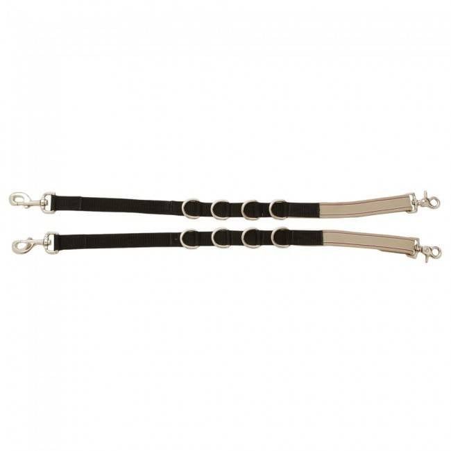 Miniature Nylon Side Reins - Black