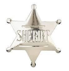 Badge - Sheriff Pin Silver