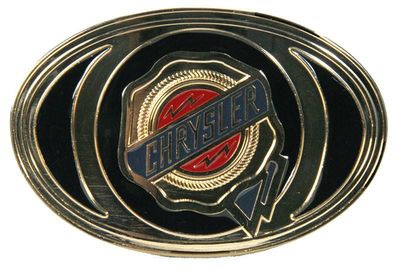 Belt Buckle - Chrysler Trademark Belt Buckle - Chrysler Trademark