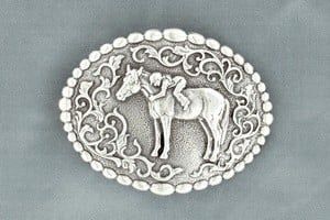 Belt Buckle - Youth Dot Edged - First Love!