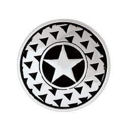 Star Concho w/Loop Star Concho 13/4