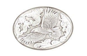 Belt Buckle - Nocona Eagle Oval