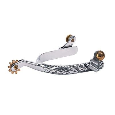 Spurs - Roping Spurs Engraved - Ladies