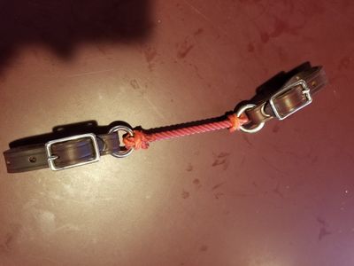 Curb Strap - Cowboy Rope Leather